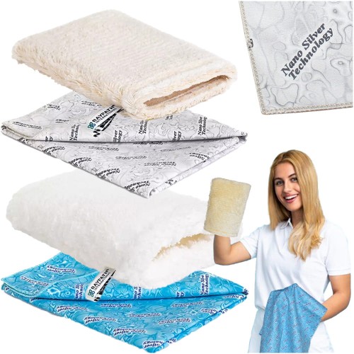 Raypath zestaw do Czyszczenia Rękawica Biała NOVA + Beżowa + 2x Sunbeam