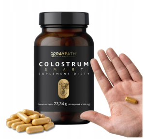 Raypath suplement Diety COLOSTRUM CAVALLI 60 kapsułek z Witaminami B1 B2 B6
