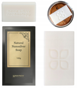 Raypath białe Mydło kosmetyczne Kostka 100ml 100g do ciała i Twarzy