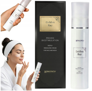 Raypath krem do twarzy Golden Ray 50ml nawilżający Przeciwzmarszczkowy